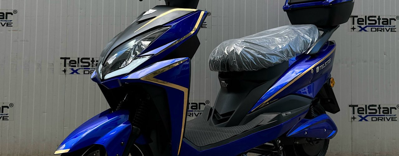 Електрически скутер TELSTAR 72V LIT 4000W EM-005 NEW X- ELECTRIC SPORT ACTIVE Нов модел с литиева батерия 2026