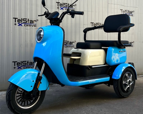 Триместна електрическа триколка LUXOR 2 2000W 23Ah