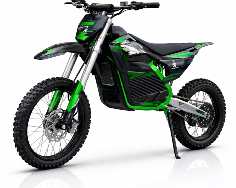 Електрически кросов мотор / Electric Cross Enduro TelStar LIGHT BEE 72V 5000W