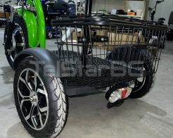 Електрическа триколка с равна платформа и облегалка TS 200.3 48V 750W снимка 26