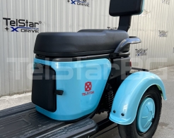 Електрическа триколка 2+1 750.2 Тип VESPA STYLE с диференциал Нов модел снимка 130