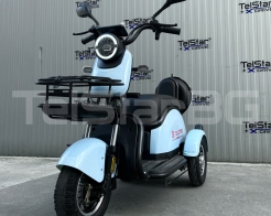 Електрическа триколка 2+1 750.1 ТИП VESPA STYLE с диференциал Нов модел снимка 132