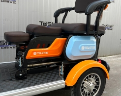 Електрическа четириколка Luxor Roof 1500W 23Ah триместна с покрив Нов модел 2025 снимка 183