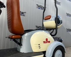 Електрическа триколка тип VESPA STYLE ROOF с покрив 60V 1500W снимка 207