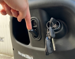 Електрическа триколка тип VESPA STYLE ROOF с покрив 60V 1500W снимка 207