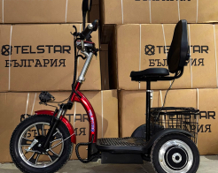 Електрическа триколка с равна платформа задно предаване TS 200.3 48V 1200W снимка 255