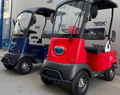 Електрическа четириколка GOLF-2 72V 23Ah 2-местна с покрив снимка 262