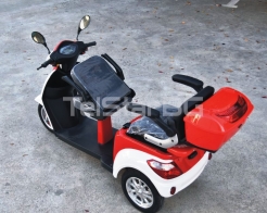 Двуместна електрическа триколка TS-400 2000W 20Ah с CE сертификат снимка 73